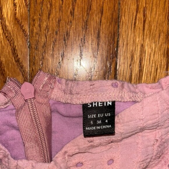 SHEIN Pink Ruffled Maxi Sundress - Picture 5 of 10